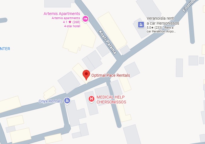 Map location: Zotou 22, Hersonissos, Crete